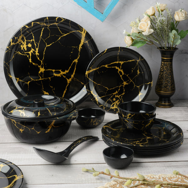 Dazzle Round Dinner Set (44 Piece) – Tibros