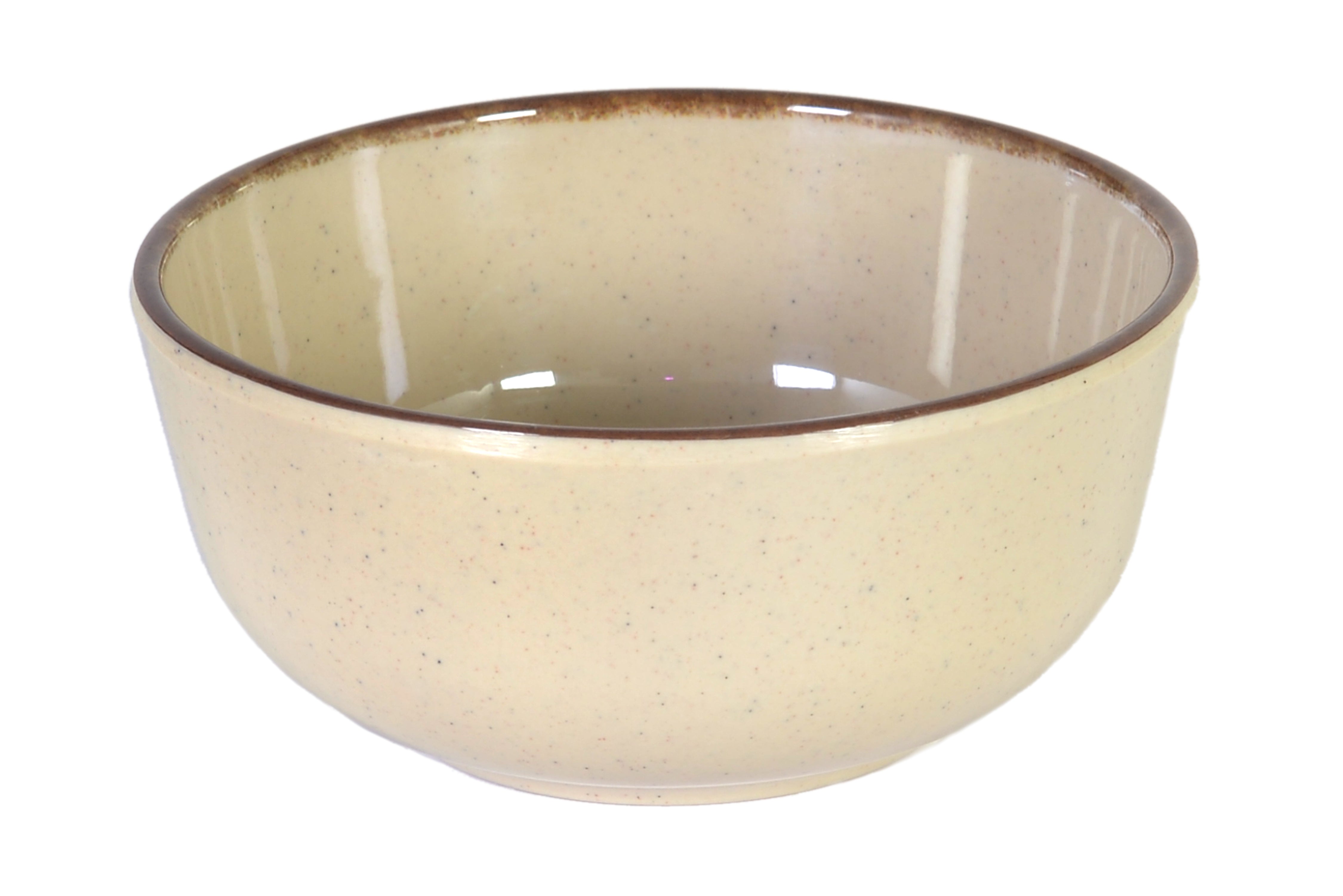 33 Piece Dazzle Dinner Set - Brown Dot