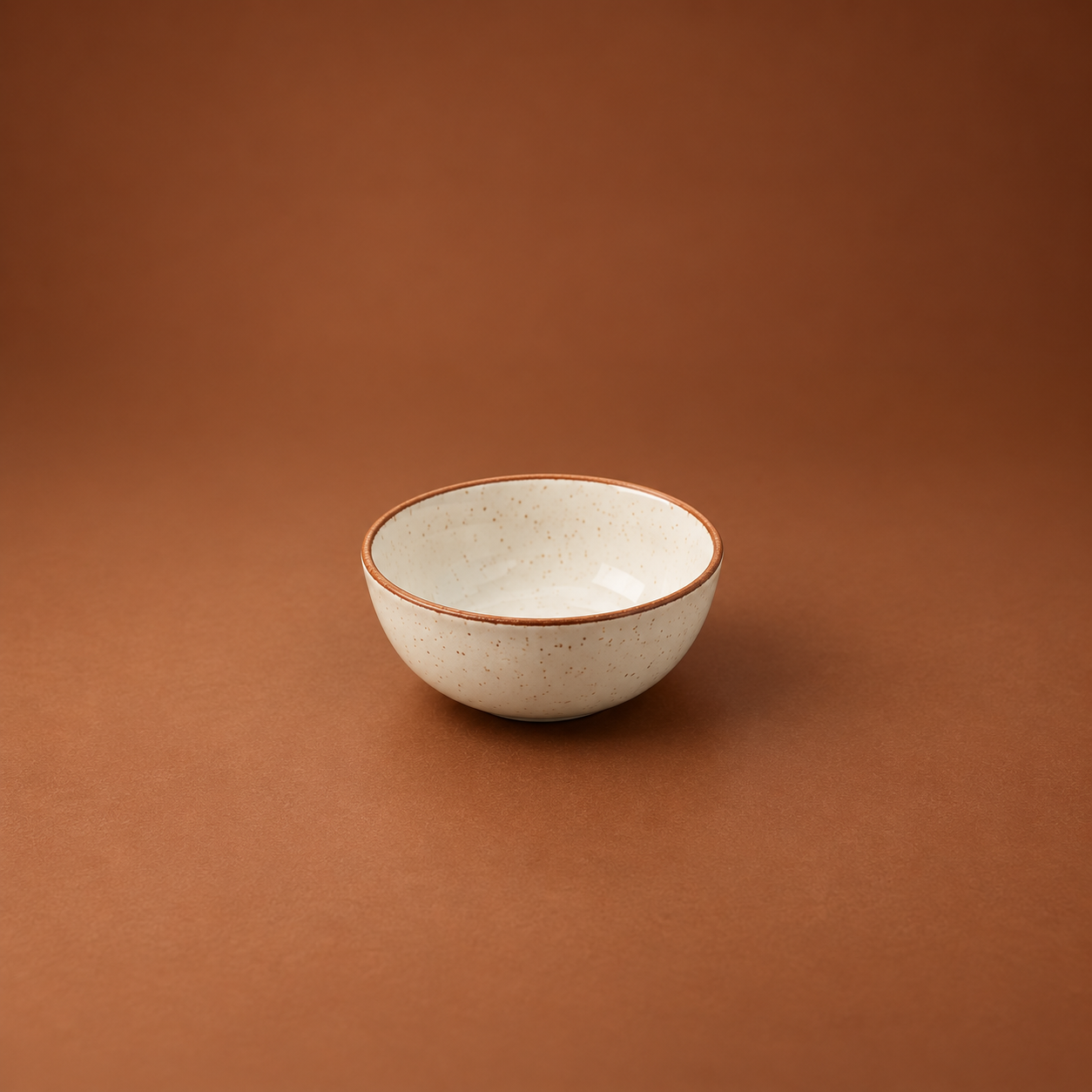 Speckle Terracotta Ceramic Bowl(Set of 4)