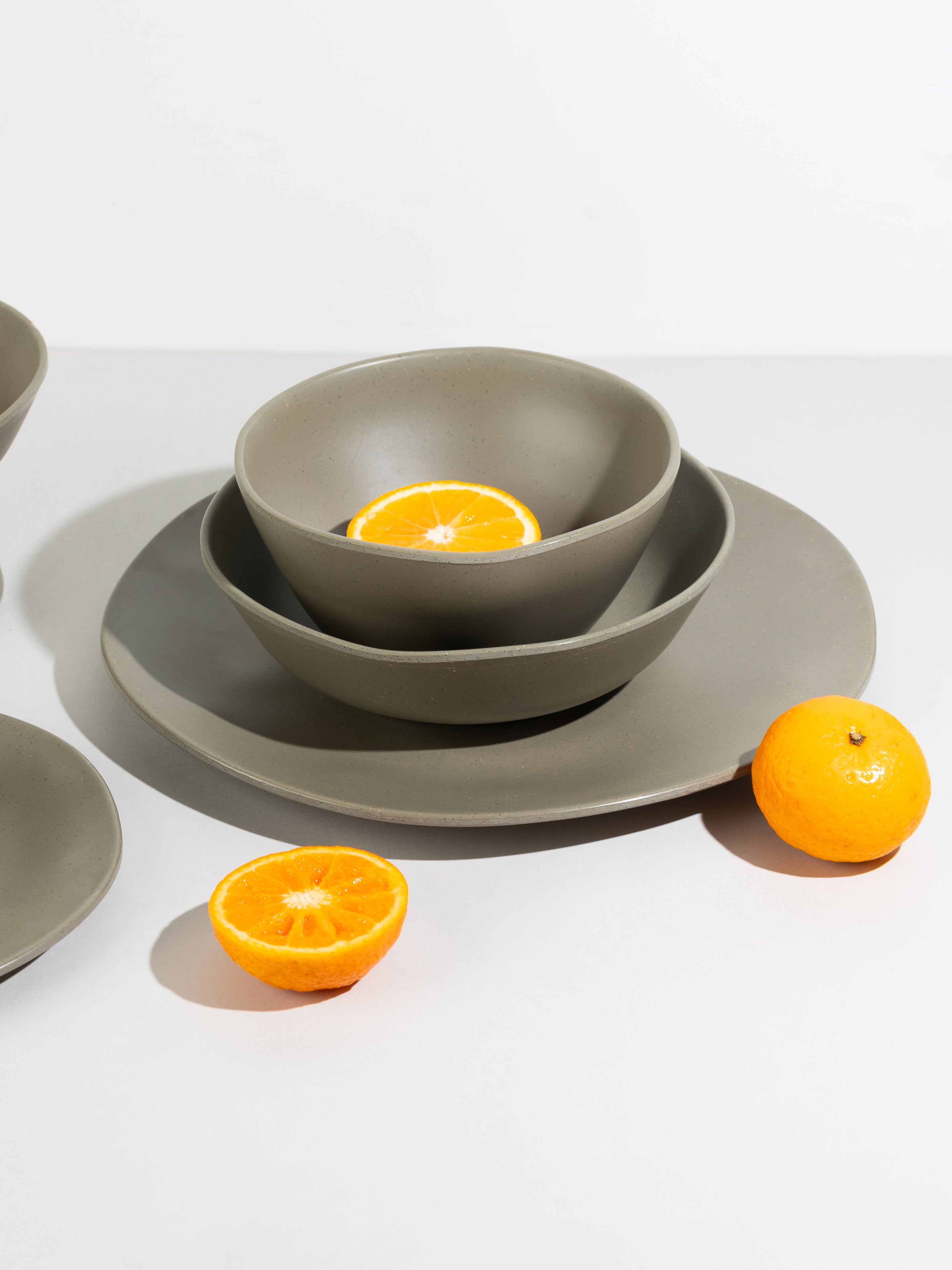 30 Piece Sandstone Earth Dinner Set