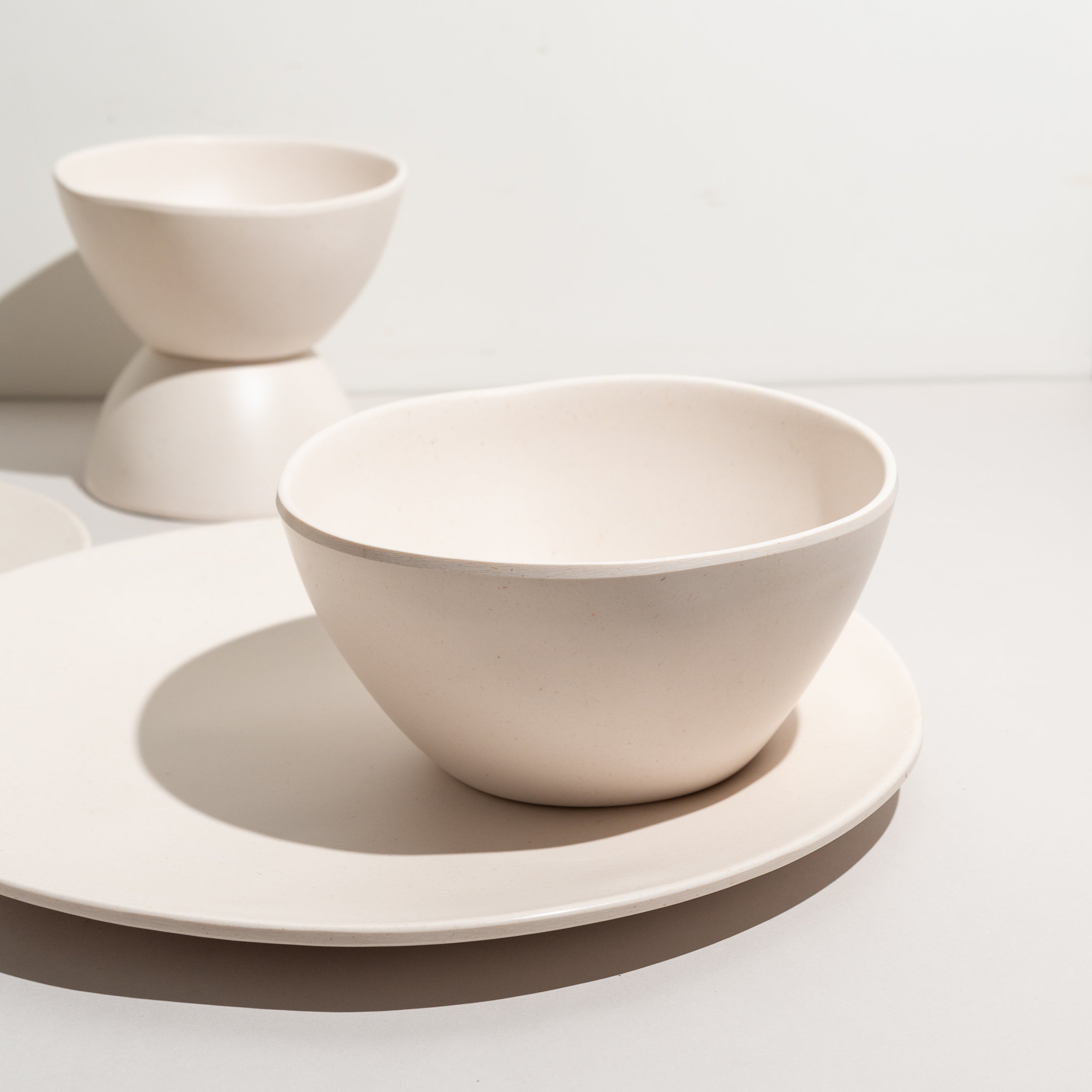 30 Piece Limestone Earth Dinner Set