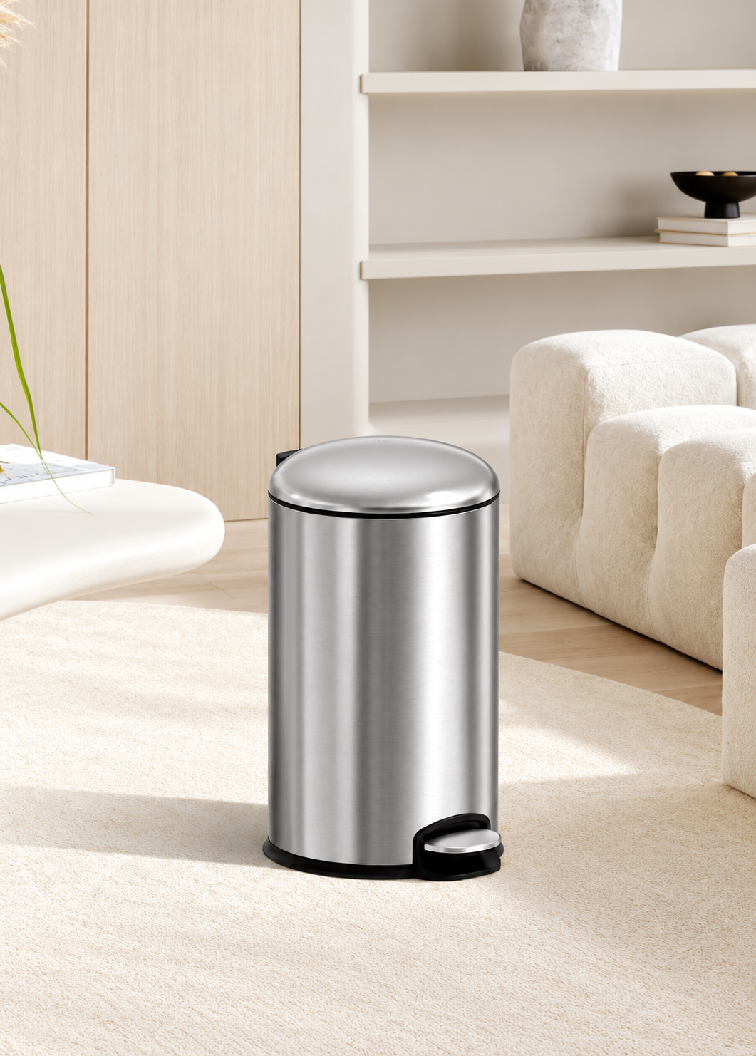 Florence Round Step Pedal Bin