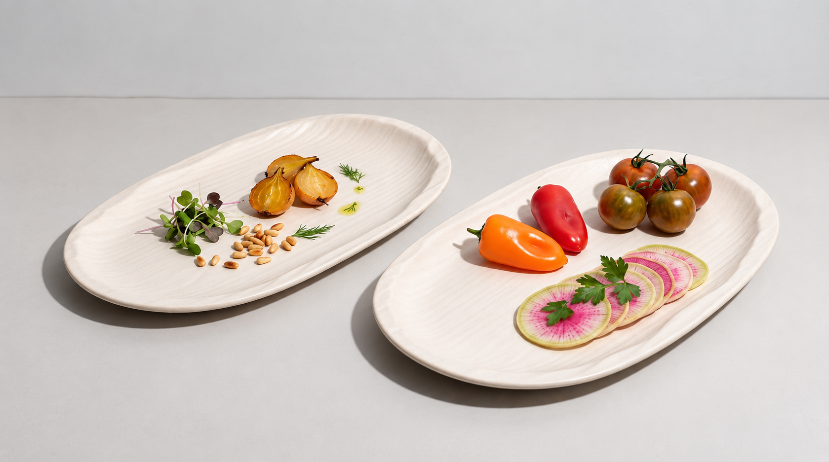 30 Piece Limestone Earth Dinner Set