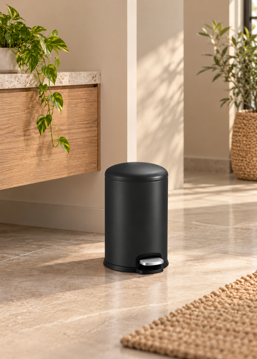 Florence Round Step Pedal Bin