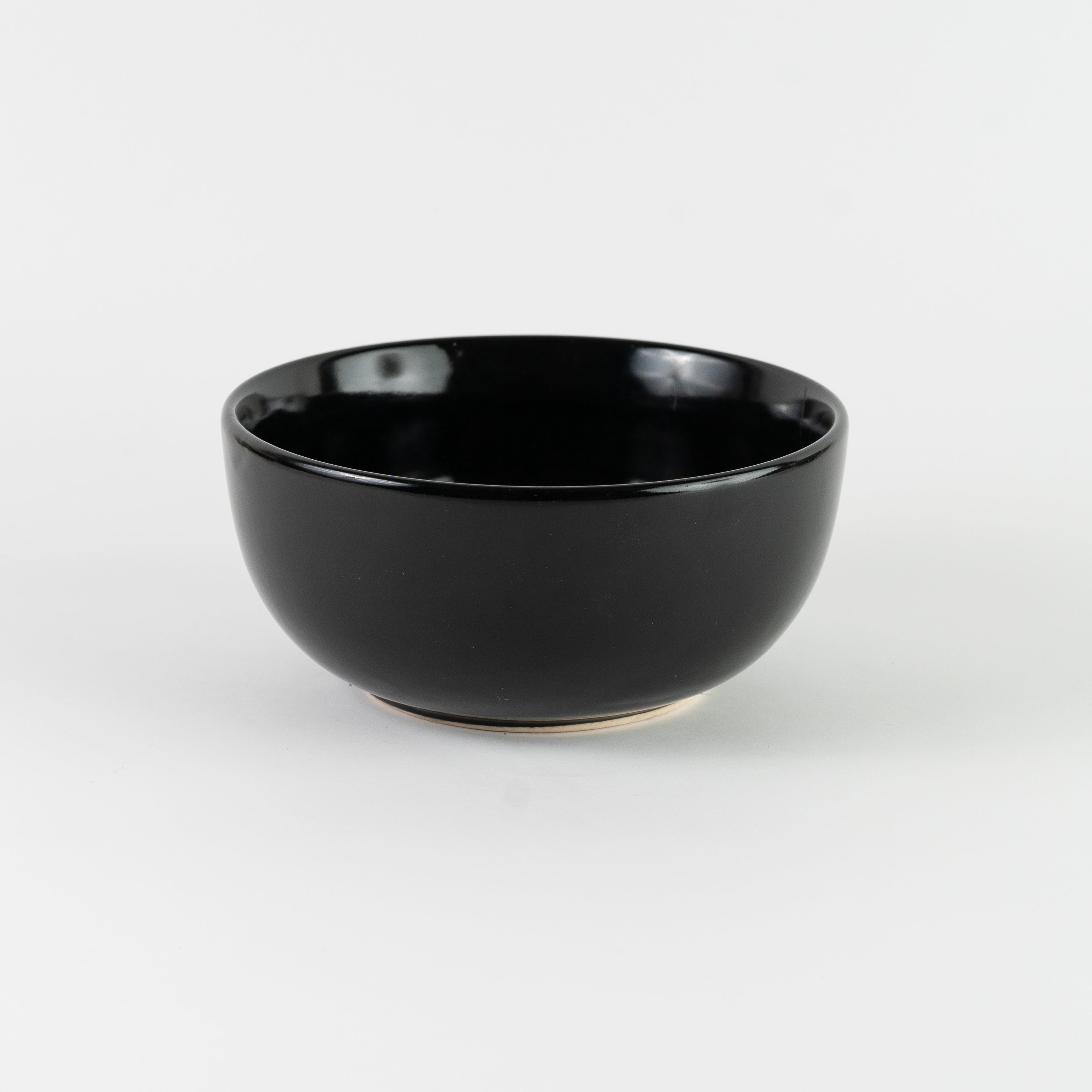 Nero Black Ceramic Bowl(Set of 4)