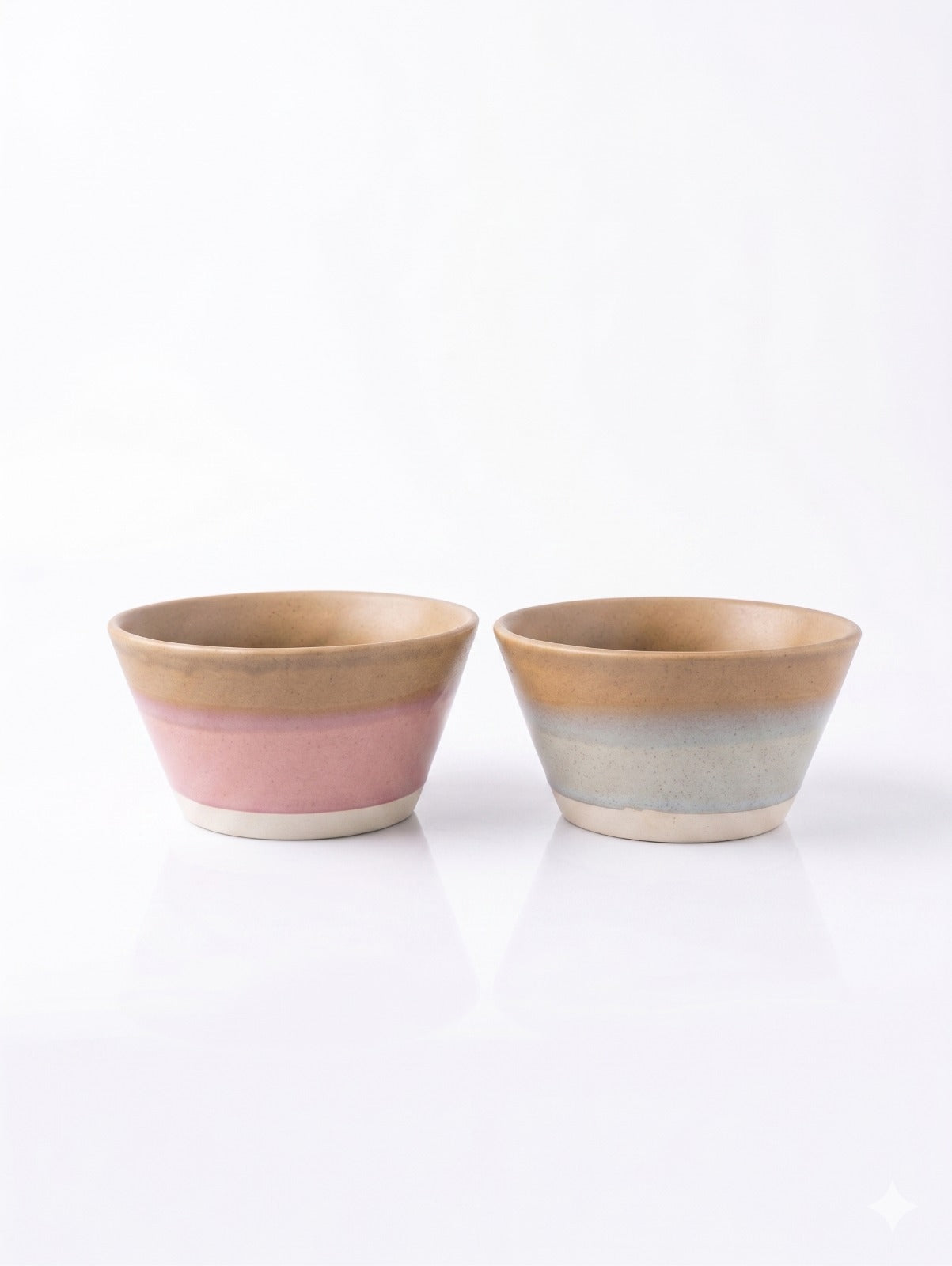 Melo Ceramic Snack bowls (Set Of 2)