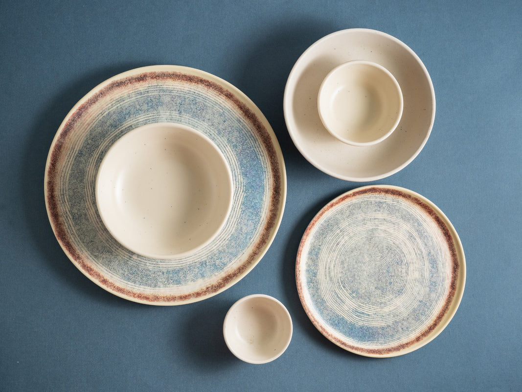 Terra Rings Axis Series Round Dinner Set(30 Piece)