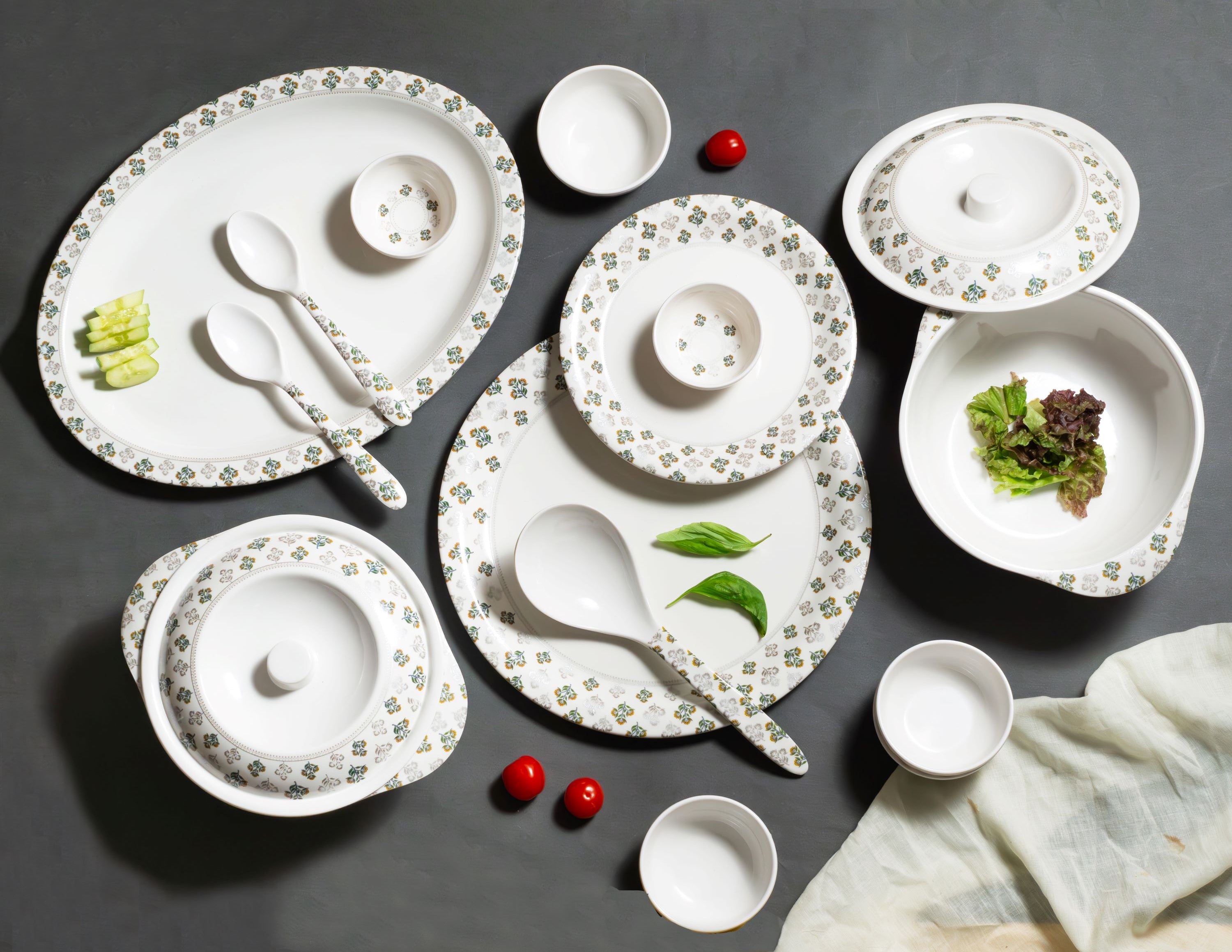 Prestige Round Dinner Set (33 Piece) - Main Image