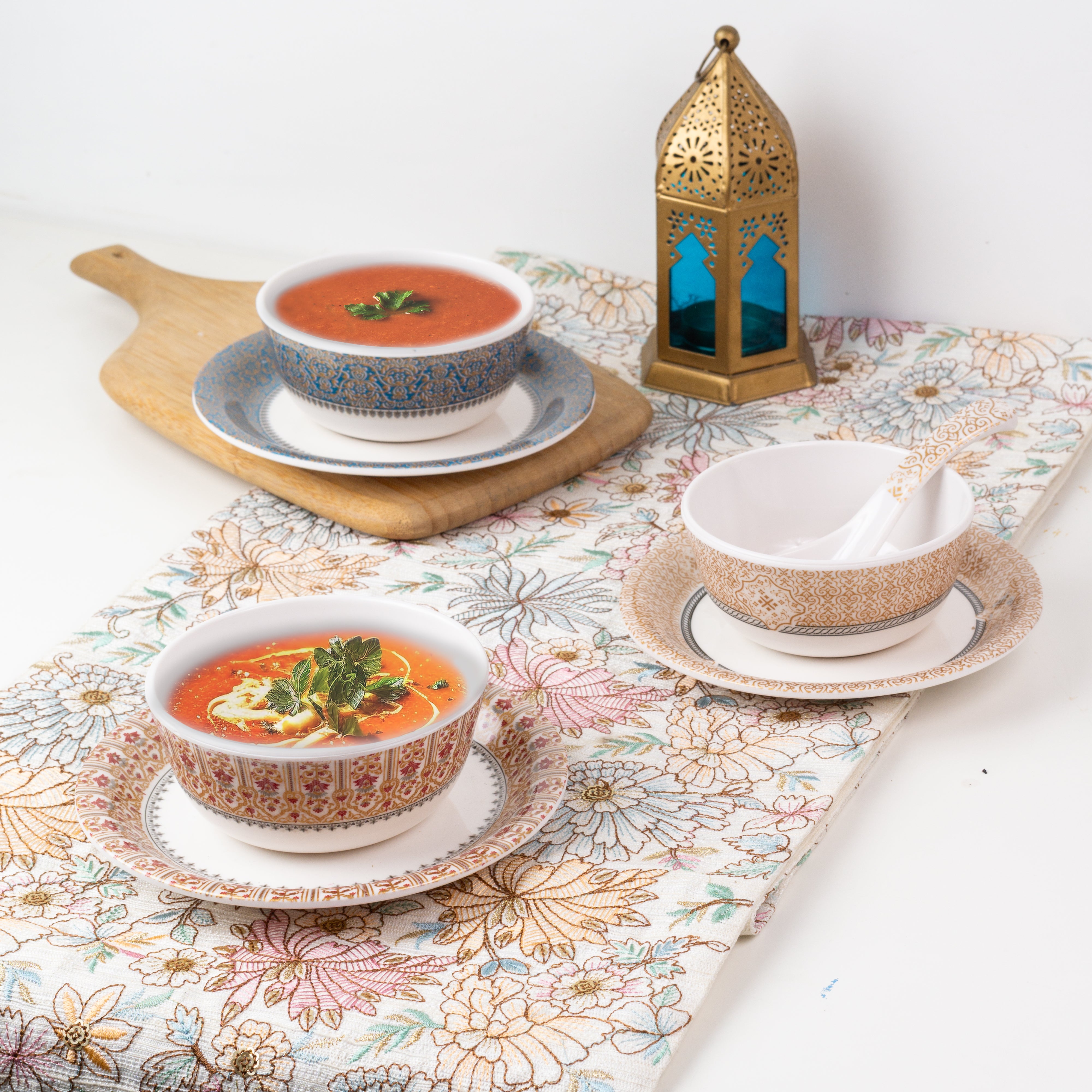Ethnic Series Melamine Soup Set