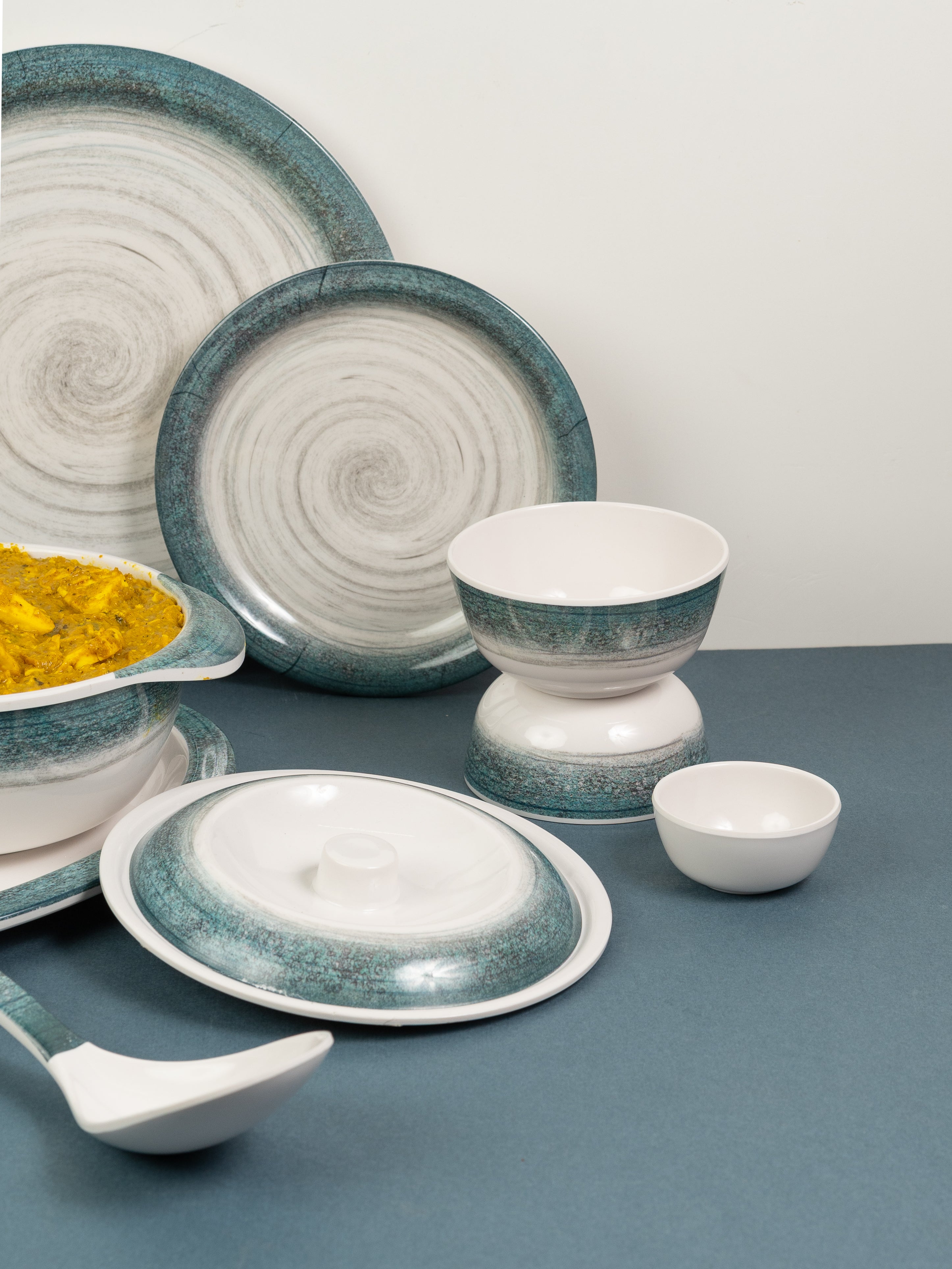 Tornado Round Series Dinner Set (33 Piece)