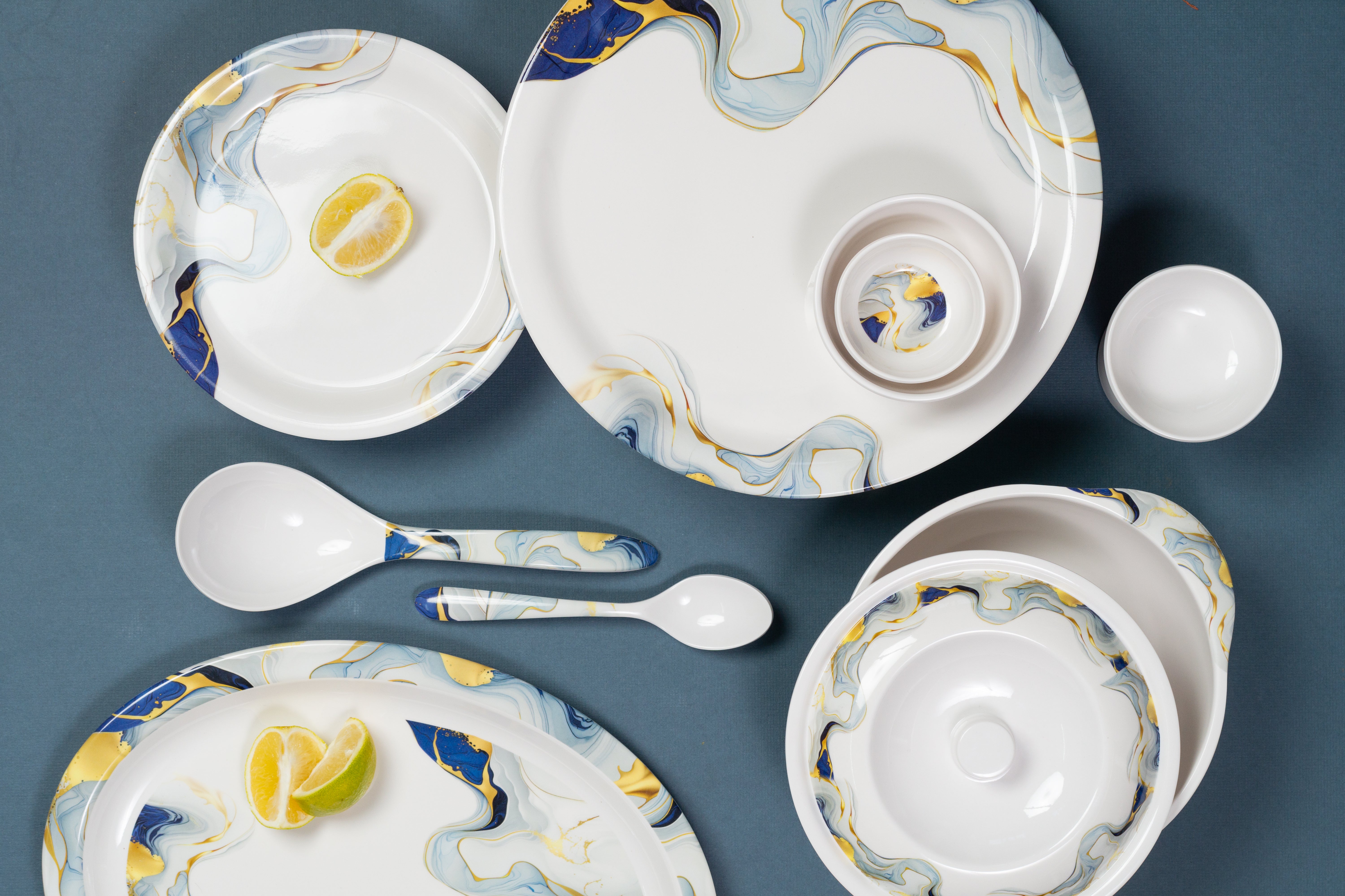 Oasis Round Series Dinner Sets (33 Piece)