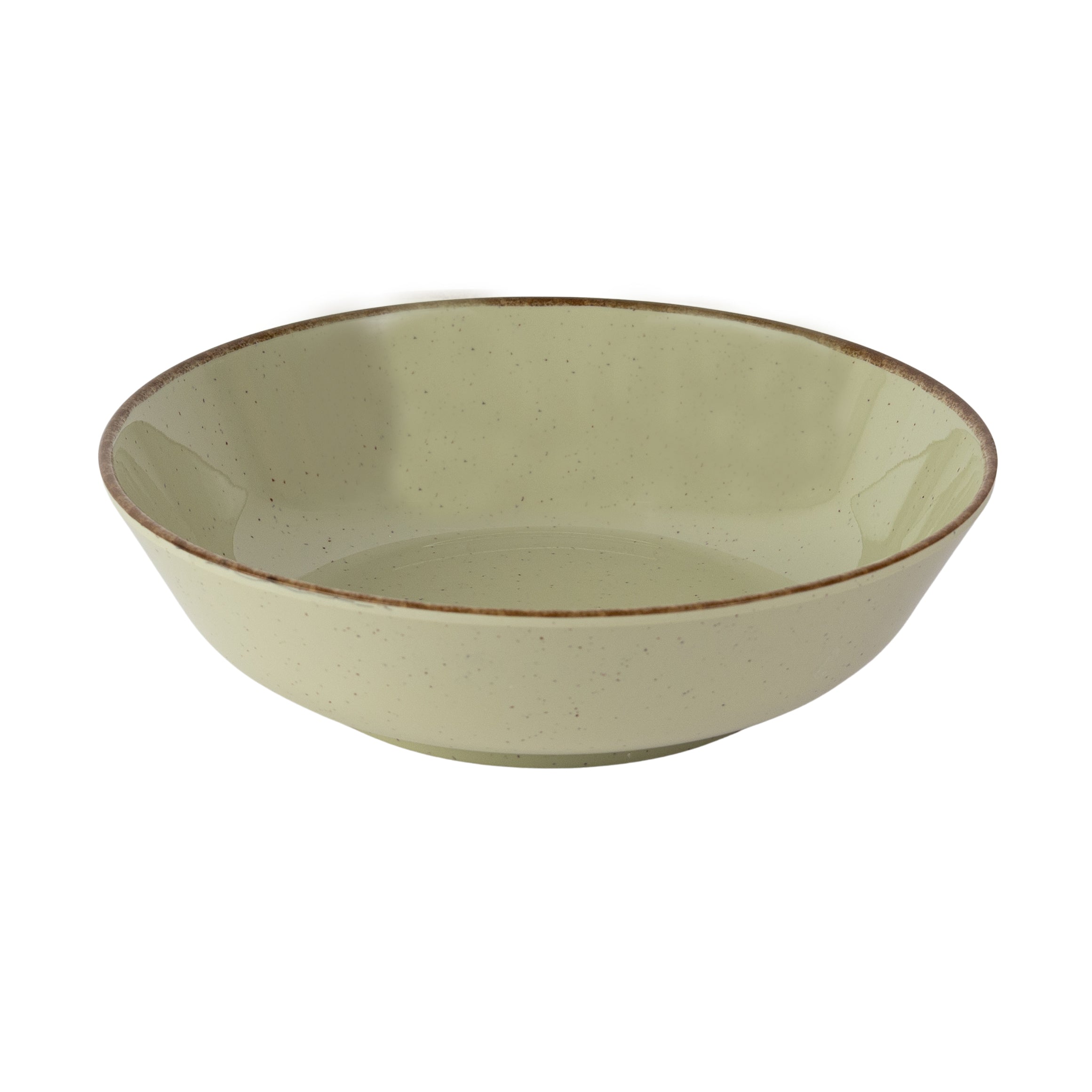 33 Piece Dazzle Dinner Set - Green Dots