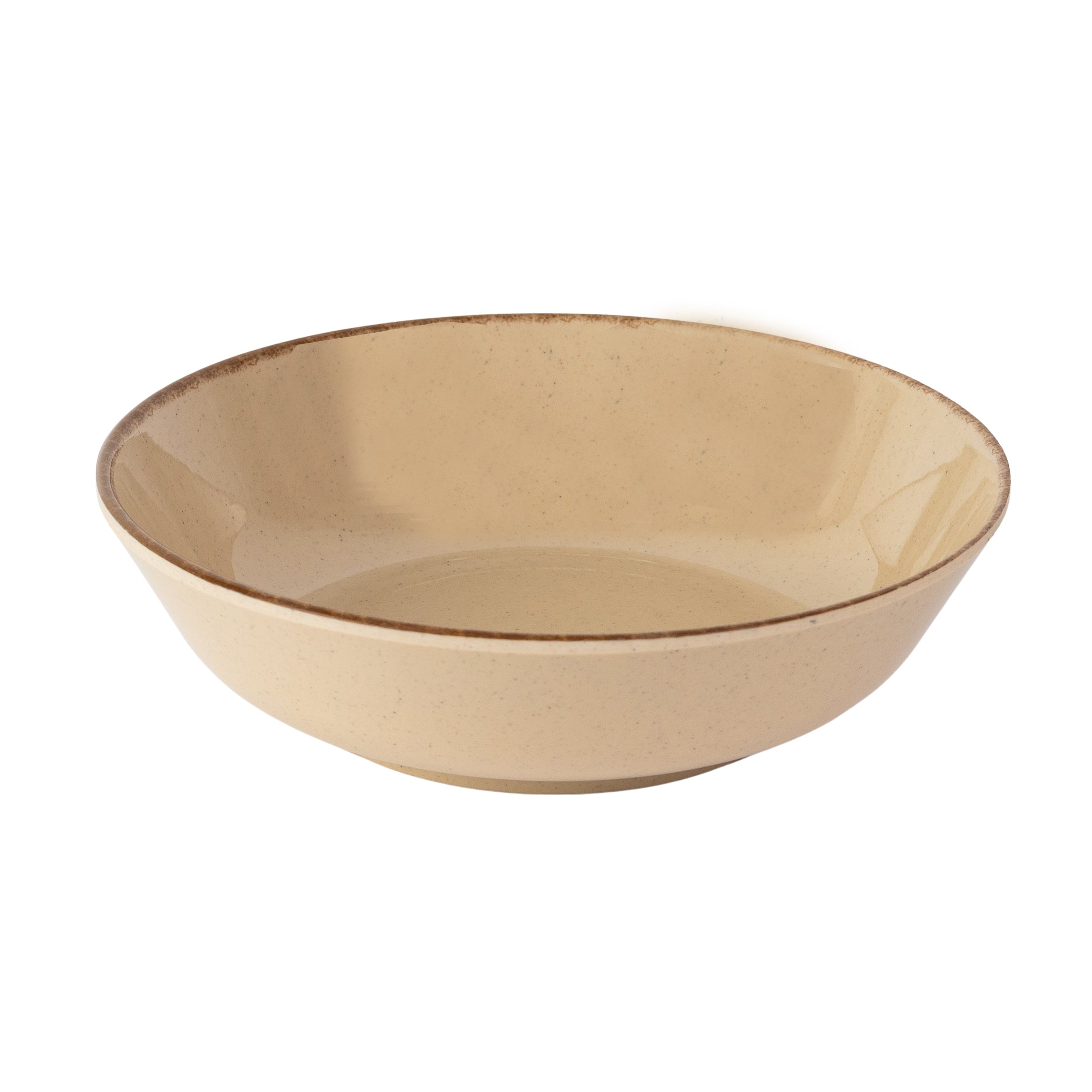 33 Piece Dazzle Dinner Set - Brown Dot