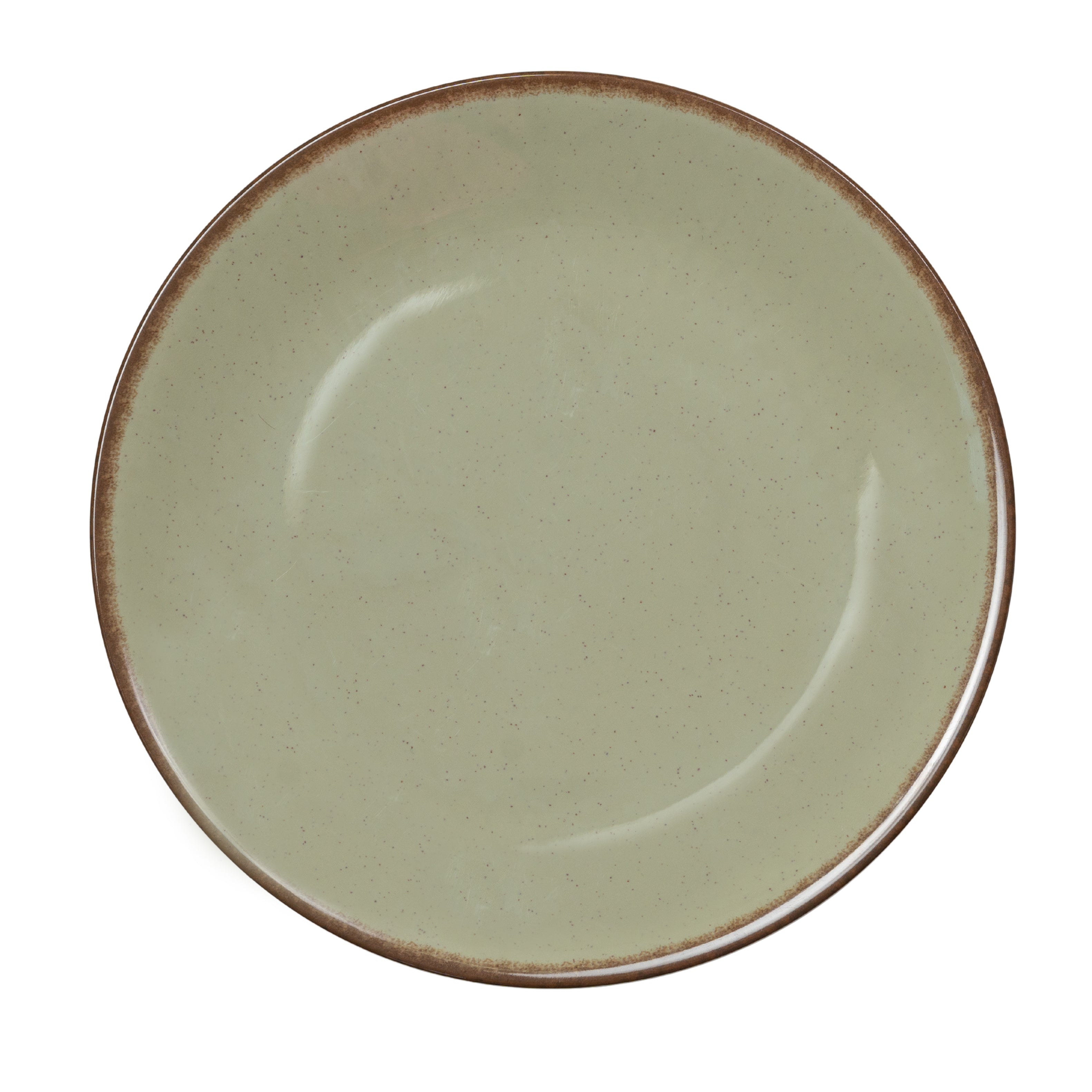 33 Piece Dazzle Dinner Set - Green Dots