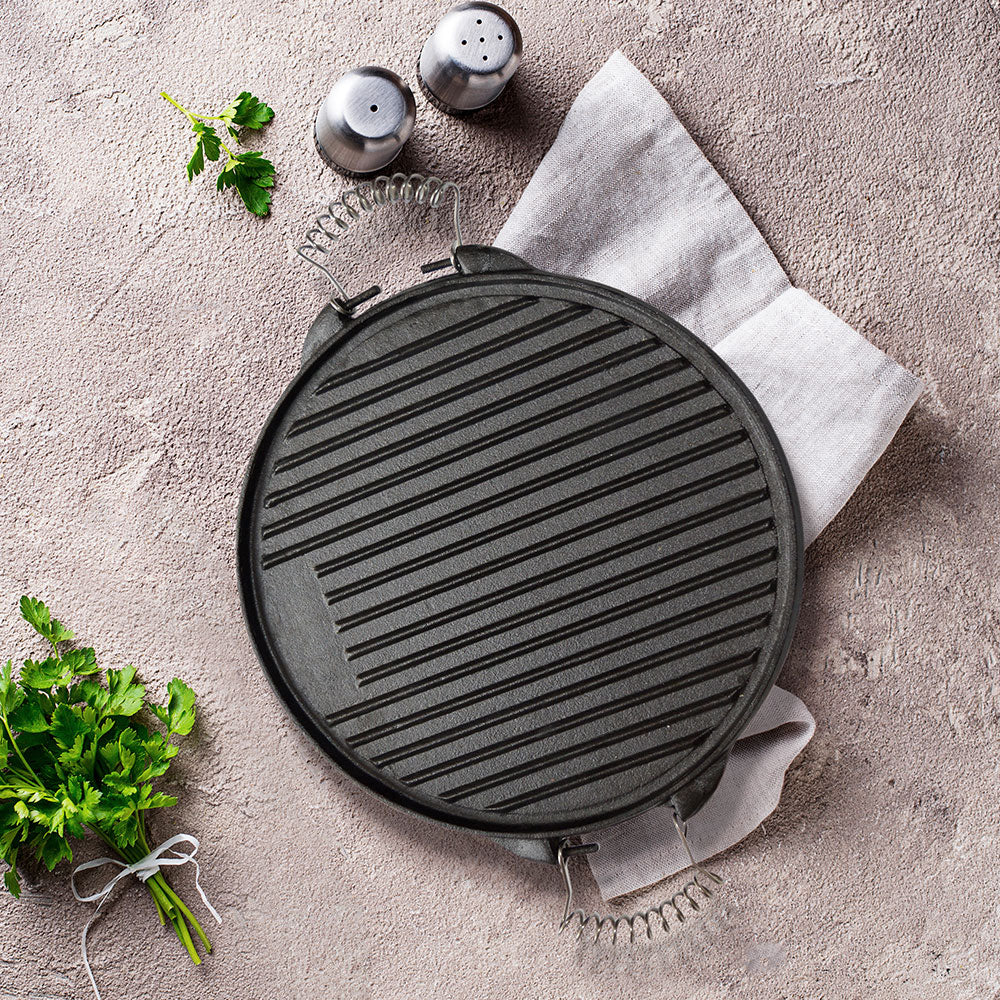 Cast Iron Grill And Tawa – Tibros